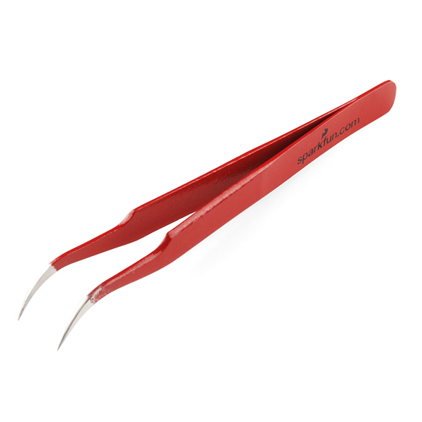 Curved ESD-Safe Tweezers