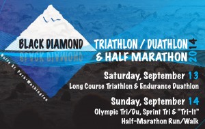 Black Diamond Triathlon Logo