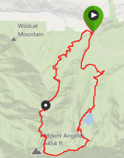 Klahhane ridge trail map sales